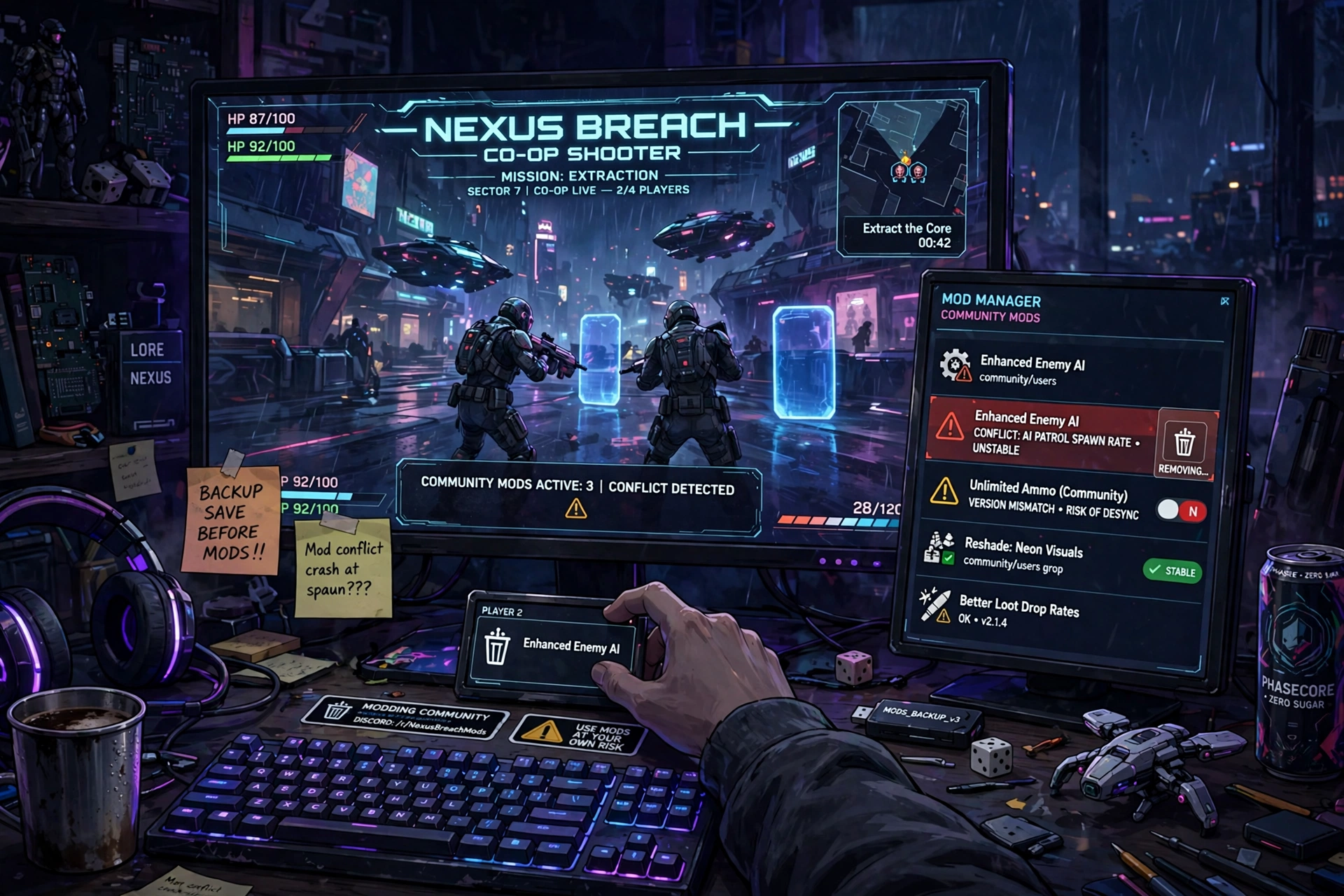 helldivers 2 easy anti-cheat update mods and community